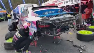 中村 直樹 (S15) クラッシュから復活劇を逃さず収録！マシン修復の一部始終