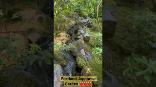 A Minute of Zen in the Portland Japanese Garden