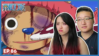 CHOPPER'S DETERMINATION.. MY HEART!! 😭❤️ | ONE PIECE Episode 86 Couples Reaction & Discussion