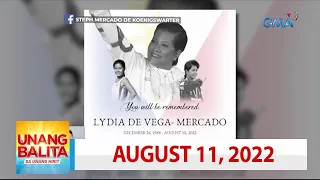 Unang Balita sa Unang Hirit: AUGUST 11, 2022 [HD]