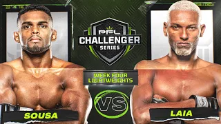 Manoel Sousa vs Paulo Laia | 2023 PFL Challenger Series - Week 4