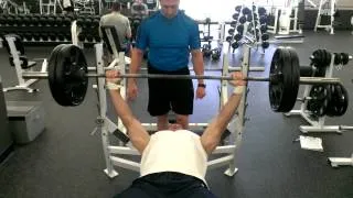 Beau benches 225 for 50 reps on 50th BD!