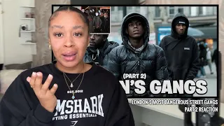 London's Most Dangerous Street Gangs 😳 Part 2 | REACTION