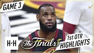 Golden State Warriors vs Cleveland Cavaliers - Game 3 - 1st Qtr Highlights | 2018 NBA Finals