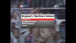 1977/78 - England v Northern Ireland (Home International - 16.5.78)