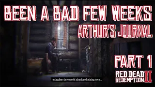 Reading Arthur's Journal Part 1, Blackwater and Colter From Red Dead Redemption 2