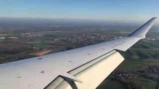 Lufthansa CRJ900 Landing Munich Airport