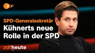 Kühnert und Scholz: Wie geeint sind Kanzler und Generalsekretär? | Markus Lanz vom 14. Dezember 2021
