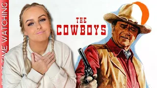 Reacting to THE COWBOYS (1972) | Movie Reaction