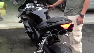 2006 Yamaha R1 (STOCK VS. TOCE EXHAUST)