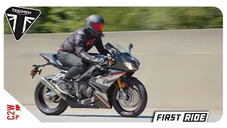 2020 Triumph Daytona Moto2 765  | First Ride