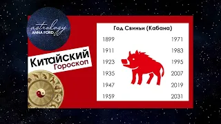 Китайский гороскоп 2022 Год свиньи. Что значит твой год рождения? Анна Форд