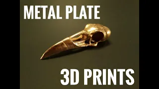 Metal plate your 3D prints at home.