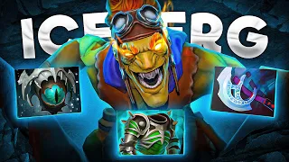 АЙСБЕРГ ПРИДУМАЛ ФИЗИЧЕСКОГО БАТРАЙДЕРА  | НОВАЯ МЕТА? 🔥 Iceberg Dota 2