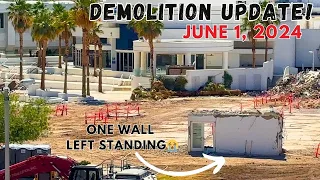 Massive Changes at Tropicana: See the Latest Demolition Update for June 2024!