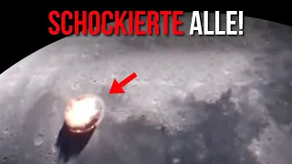 Die NASA war schockiert! Auf dem Mond ereignete sich eine seltsame Explosion!