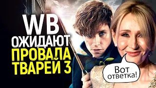 Наехали на Дж. Роулинг, вот результат! WB ждут провала Фантастических тварей 3 и закрывают франшизу?