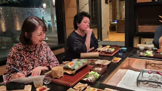 Kurokawa Onsen, Kumamoto (熊本県黒川温泉) - Dinner #1 at Takefue (竹ふえ) 2024 Apr. 07