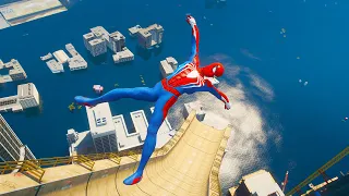 GTA 5 Crazy Ragdolls SPIDERMAN (Jumps Fails)