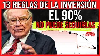 💥 WARREN BUFFETT: "El ÉXITO deja Pistas" 👉Solo debes poner en PRACTICA las 13 REGLAS de la Inversión