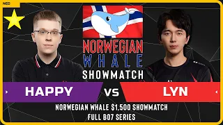 WC3 - [UD] Happy vs Lyn [ORC] - Bo7 - $1,500 Norwegian Whale Showmatch