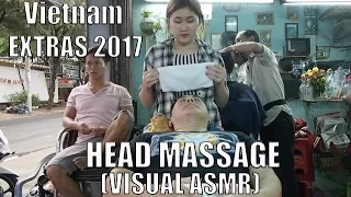 Extended Vietnam Footage 2017: Blackhead Squeezing & Face Massage By a Girl, Visual ASMR