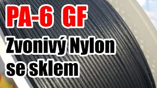 Filament PA-6 GF - Zvonivý Nylon se sklem