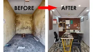 Office Restoration | Architecture interior Design- BEFORE & AFTER | sam-E STUDIO OFFICE