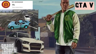 GTA V GAMEPLAY | Saari City Ki Police Mere Peeche Pad Gyi😅😈Tabhayi in los sentos