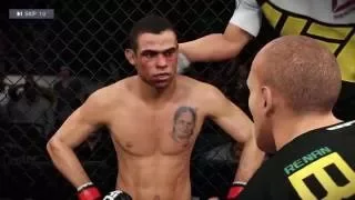 EA Sports UFC 2 Ranked - Renan Barao vs Demetrious Johnson (GP168)