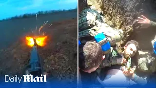 Ukraine medic gets into gun battle and saves the lives of his comrades near Robotyne