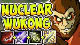 NUCLEAR ONE-SHOT WUKONG MID! INSANE INSTANT 3000+ DAMAGE!! (INVISIBLE ASSASSIN)