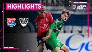 SpVgg Unterhaching - SC Preußen Münster | Highlights 3. Liga | MAGENTA SPORT