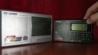 TECSUN PL-330 VS DEGEN DE 1103 Средние волны