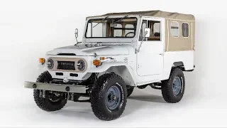 1974 Toyota Land Cruiser FJ43 Restoration Project