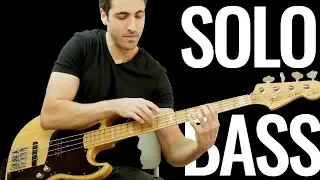 The Beatles - I Want To Hold Your Hand - Solo Bass Arrangement Cover (The Bass Wizard)