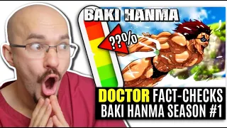 Doctor Fact-Checks BAKI HANMA Season 1