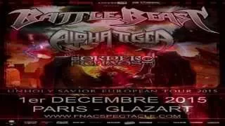 BATTLE BEAST - Far Far Away.....Neuromancer @ PARIS - Glazart - Dec. 01 / 2015