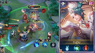 AoV : NEW HERO YAN PRO GAMEPLAY | IN JUNGLE LANE |  - ARENA OF VALOR