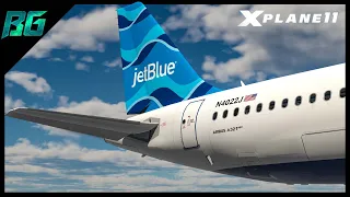 Blue Horizons - JetBlue Toliss A321 Neo | X-Plane 11 (VATSIM)