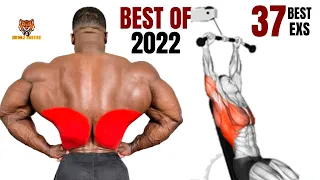 37 BEST BACK EXERCISES TO GET BIGGER BACK FAST / MUSCULATION DOS RÉSULTAT RAPIDE