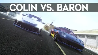 NFS Most Wanted - Porsche Cayman S (Colin) vs. Porsche Cayman S (Baron)