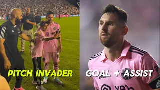 Messi Goal and Assist vs Colorado | Messi Save Pitch Invader 😮👀