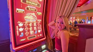 She Got The Bonus In The High Limit Slot Room!!!!