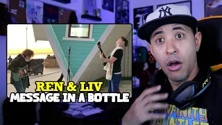 Ren & Liv Sangster  - Message in a Bottle (Live) Reaction