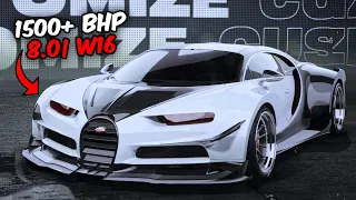 Need for Speed Unbound: 1500+ BHP Bugatti Chiron Sport Customization | Max Build S+