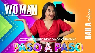 TUTORIAL WOMAN - DOJA CAT - COREOGRAFIA PASO A PASO TIKTOK 2021 #WOMAN #WOMANTIKTOK