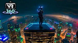 Zenith - Blade Runner Vibes: Futuristic Synthwave Soundscapes - 360 VR VIdeo