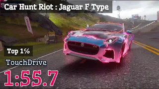 Asphalt 9 | JAGUAR F-TYPE SVR - Car hunt Riot |  TouchDrive 1:55.7 I Top 1℅ | The windmills