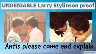 UNDENIABLE Larry Stylinson proof that not even antis can explain